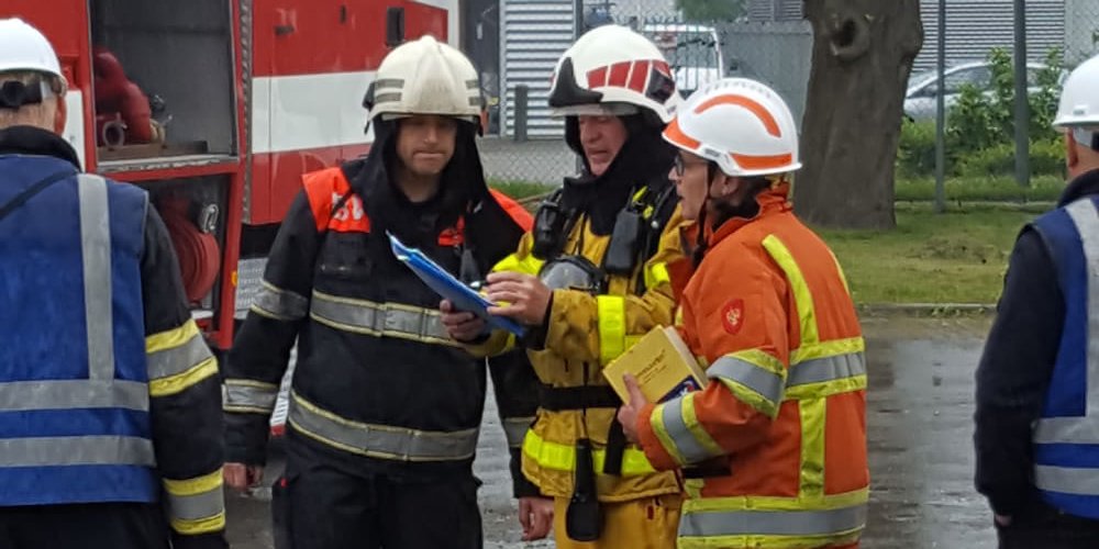 Leergang bevelvoerder bedrijfsbrandweer een intensieve en leerzame training